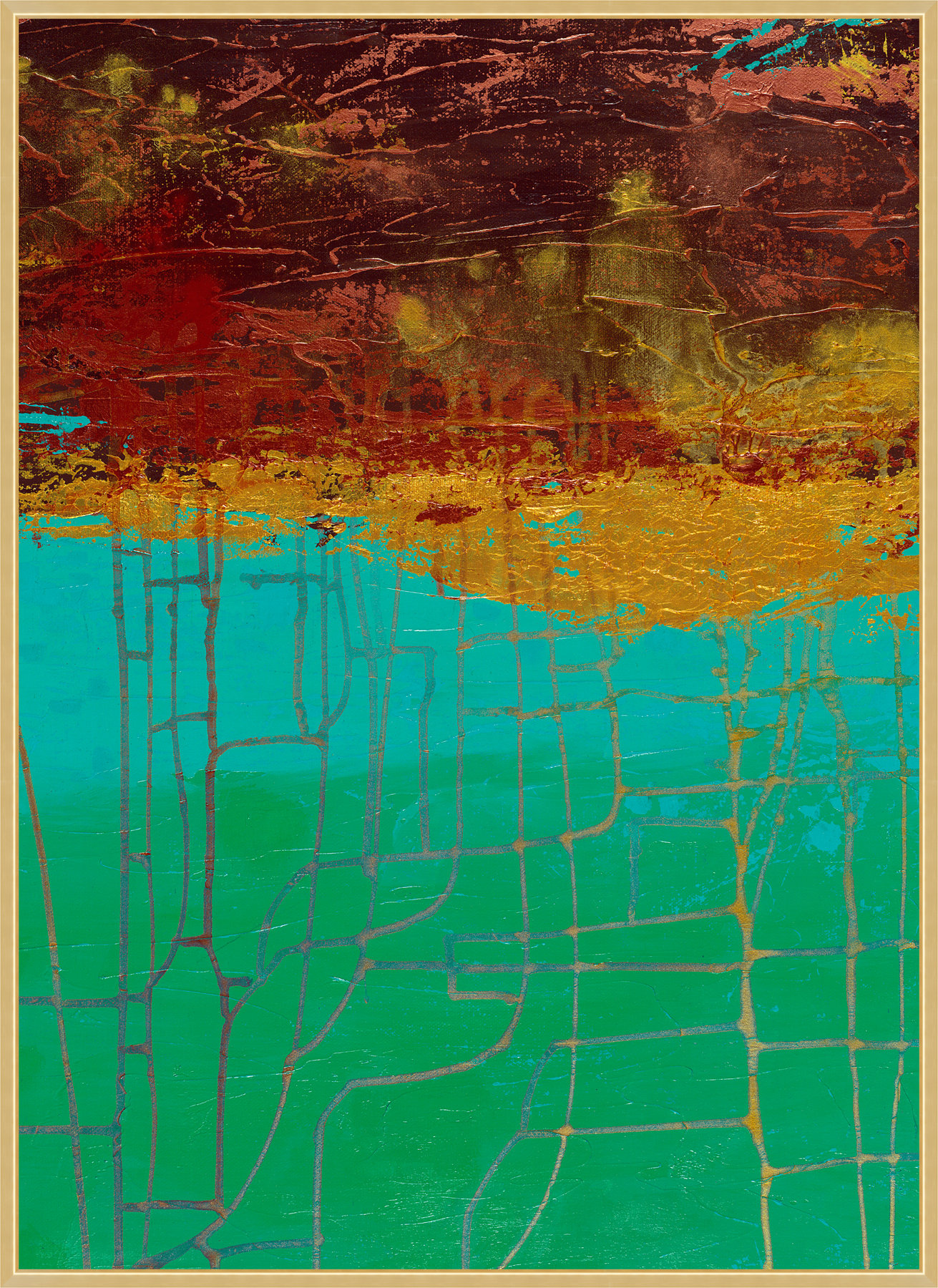 Wendover Art Group Electrical Charge " Electrical Charge 1 " Painting